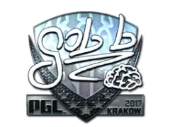 Aufkleber | gob b (Glanz) | Krakau 2017