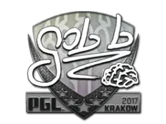 Наліпка | gob b | Краків 2017