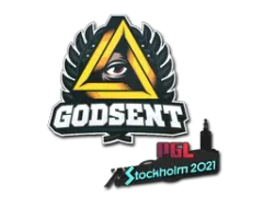 Наклейка | GODSENT | Стокгольм-2021
