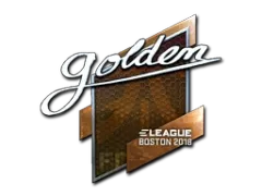 Sticker | Golden (Glimmend) | Boston 2018