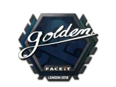 Naklejka | Golden | Londyn 2018