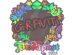 Sticker | Graviti (Holo) | Budapest 2025