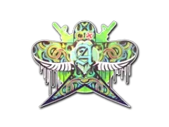 印花 | 翠绿纸鸢