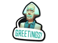 Klistermärke | Greetings