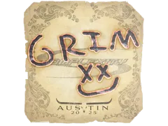 Sticker | Grim | Austin 2025