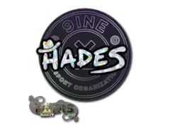 Klistermärke | hades (glitter) | Paris 2023