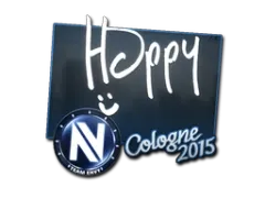 Klistermærke | Happy | Cologne 2015