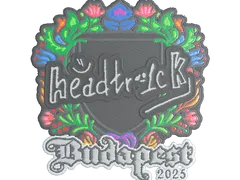 Sticker | headtr1ck (Embroidered) | Budapest 2025