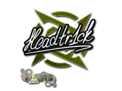Pegatina | headtr1ck (purpurina) | París 2023