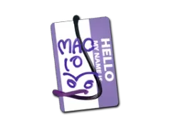Naklejka | Witaj, MAC-10