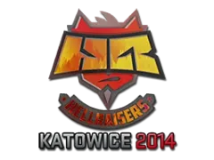 Наліпка | HellRaisers (голографічна) | Катовіце 2014