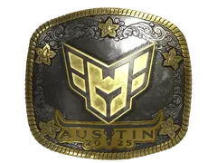 Autocolante | HEROIC (Gold) | Austin 2025