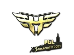 Klistermærke | Heroic (Guld) | Stockholm 2021