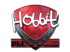 Naklejka | Hobbit (foliowana) | Kraków 2017