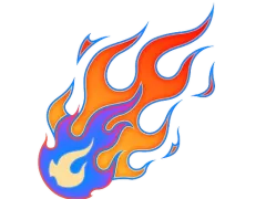 Klistermärke | Hot Rod Heat