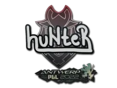 Наклейка | huNter | Антверпен-2022