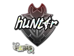 Sticker | huNter- (scintillant) | Paris 2023