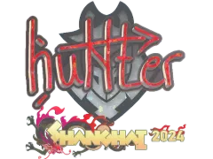 Sticker | huNter- (Glitter) | Shanghai 2024