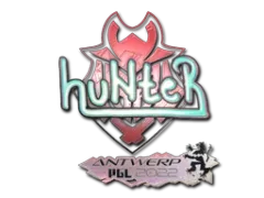 Çıkartma | huNter (Holo) | Antwerp 2022