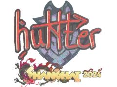 Sticker | huNter- (Holo) | Shanghai 2024