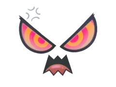 Naklejka | Hipnooczy (hologramowa)