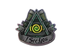 Çıkartma | I See You (Holo)