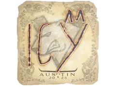 Klistermärke | ICY | Austin 2025