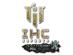Pegatina | IHC Esports (purpurina) | Amberes 2022