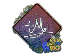 Klistermärke | iM (Glitter) | Rio 2022