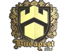Наклейка | Imperial Esports (золотая) | Будапешт-2025