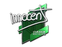 Klistermärke | innocent | Boston 2018