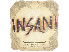 Autocolante | insani | Austin 2025
