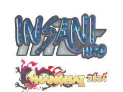 Sticker | insani (Glitter) | Shanghai 2024