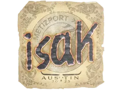 Klistermærke | isak | Austin 2025