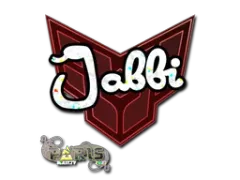 Klistermærke | jabbi (Glitter) | Paris 2023