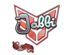 Pegatina | jabbi (holográfica) | París 2023