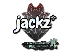 Autocolante | JaCkz (Glitter) | Antuérpia 2022