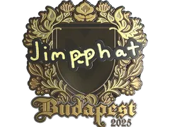 Sticker | Jimpphat (Gold) | Budapest 2025