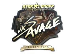 Sticker | jks (Gold) | Berlin 2019
