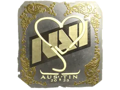 Klistermärke | jL (Gold) | Austin 2025
