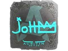 Aufkleber | jottAAA (Foil) | Austin 2025