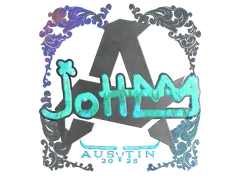 Klistermærke | jottAAA (Holo) | Austin 2025
