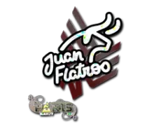 Pegatina | juanflatroo (purpurina) | París 2023
