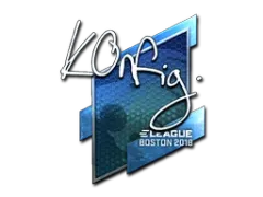 Sticker | k0nfig (Glimmend) | Boston 2018