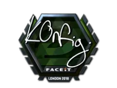 Sticker | k0nfig (Glimmend) | London 2018
