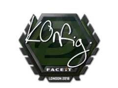 Abțibild | k0nfig | London 2018