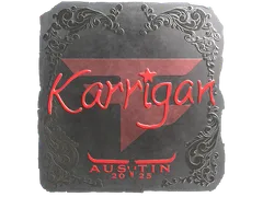 Sticker | karrigan (Foil) | Austin 2025
