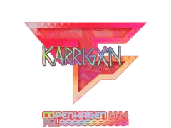 Sticker | karrigan (holo) | Copenhague 2024