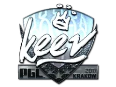 Abțibild | keev (Înfoliat) | Krakow 2017