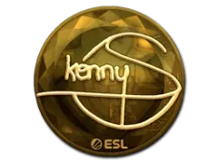 Abțibild | kennyS (Auriu) | Katowice 2019